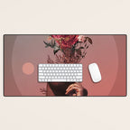 Pale memories of Dusk Desk Mat Gallery Image 1