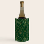 Art Deco in Emerald Green - Large Scale Wine Chiller Gallery Image 3