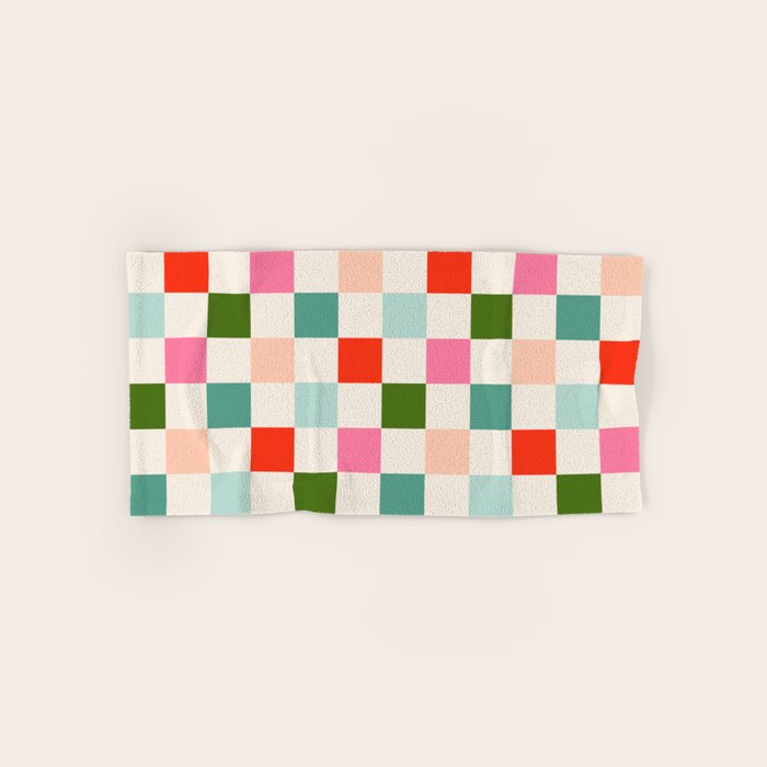 Check mate - holiday Bath Towel Gallery Image 1