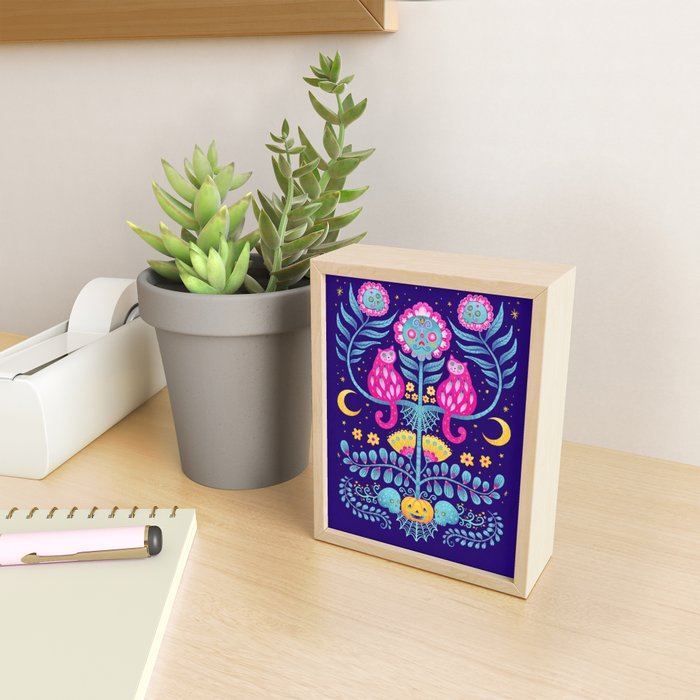Skull Garden Mini Art Print Gallery Image 2