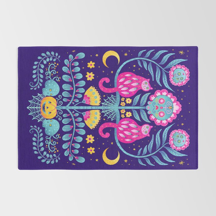 Skull Garden Rug Gallery Image 2