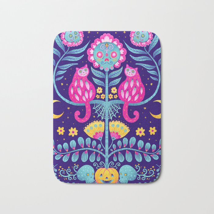 Skull Garden Bath Mat Gallery Image 1