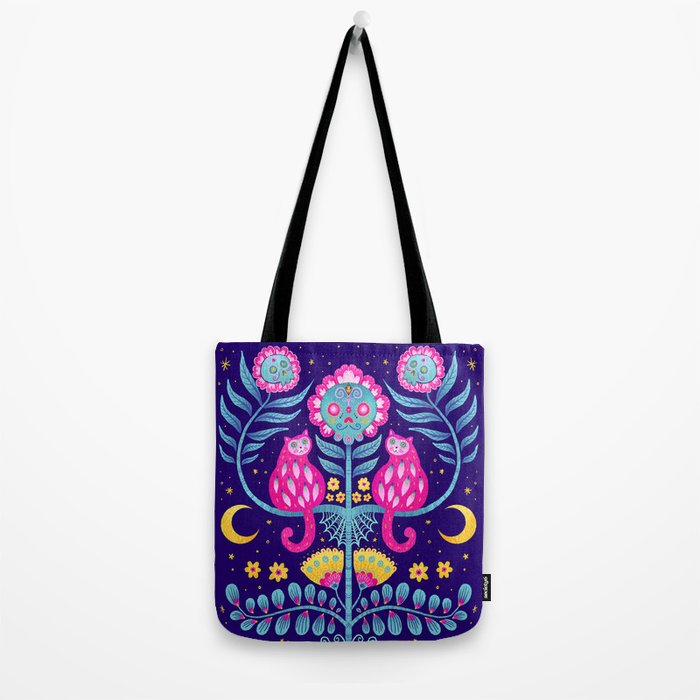 Skull Garden Tote Bag Gallery Image 2