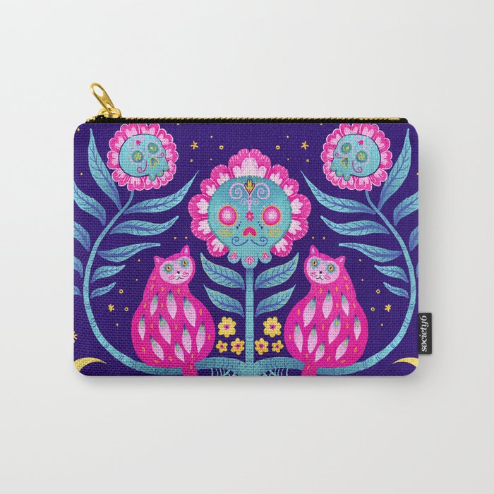 Skull Garden Carry All Pouch Gallery Image 1