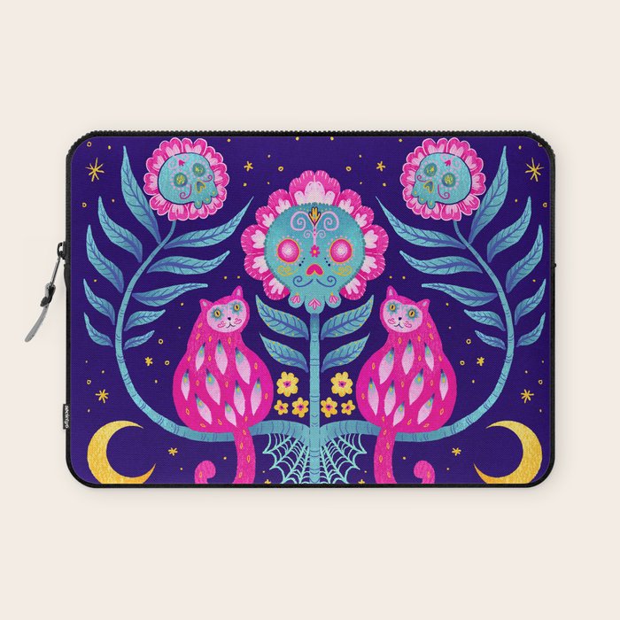 Skull Garden Laptop Sleeve Gallery Image 1