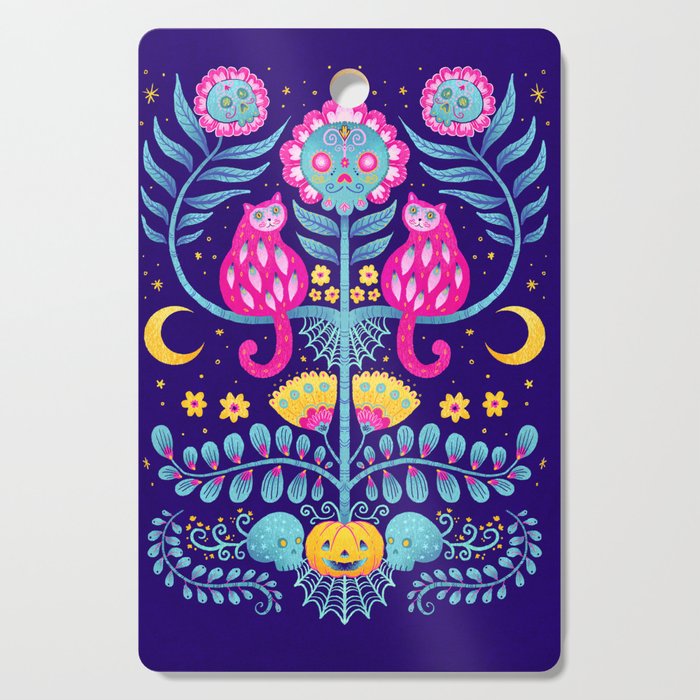 Skull Garden Cutting Board Gallery Image 1
