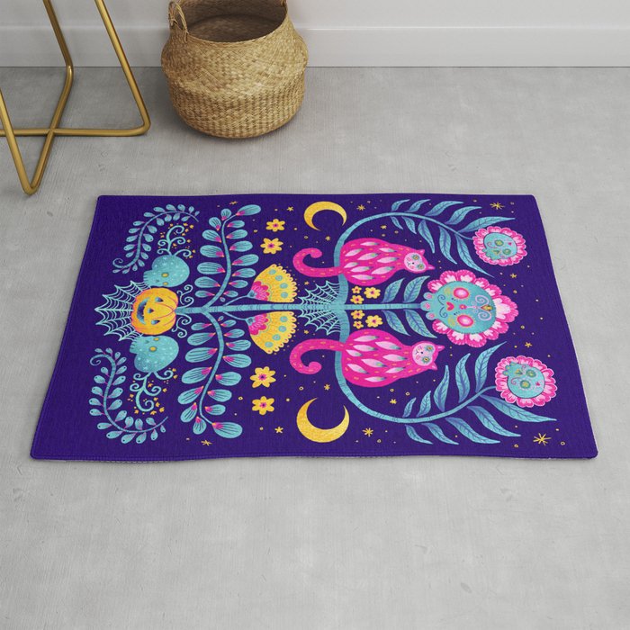 Skull Garden Rug Gallery Image 1