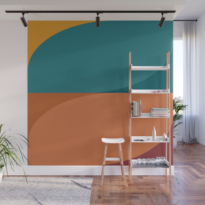 Almond Abstract XII Wall Mural Gallery Image 1