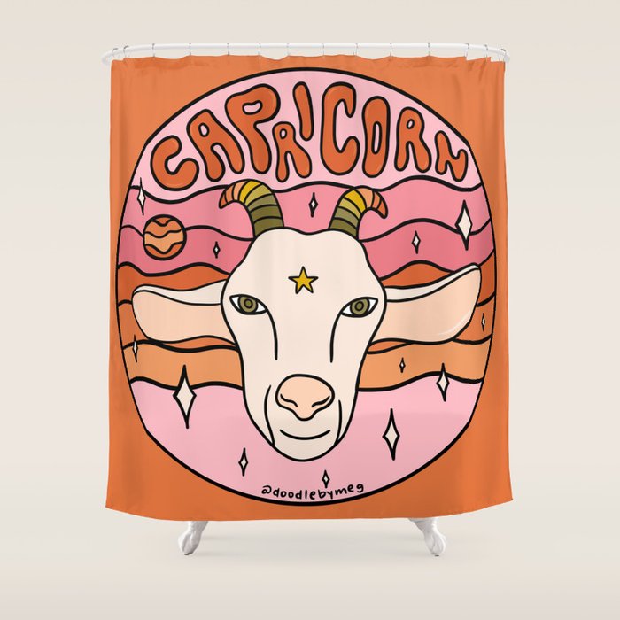 Capricorn Shower Curtain Gallery Image 1