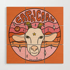 Capricorn Wood Wall Art Gallery Image 1