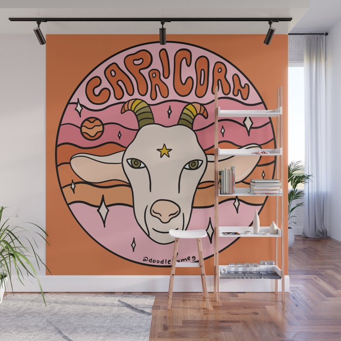 Capricorn Wall Mural Gallery Image 1