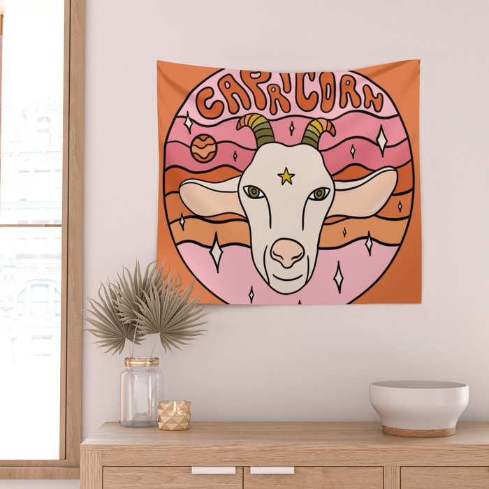 Capricorn Wall Tapestry Gallery Image 2