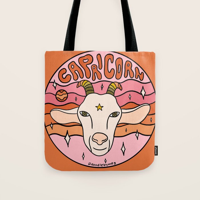 Capricorn Tote Bag Gallery Image 1