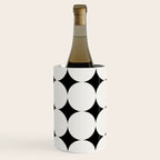 Circular Minimalism - Black & White Wine Chiller Gallery Image 2