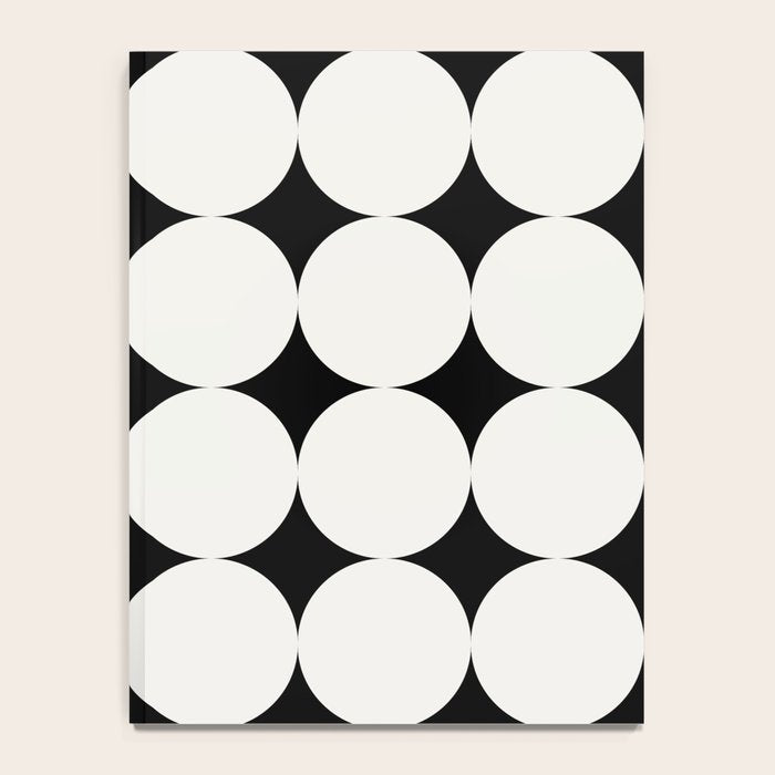 Circular Minimalism - Black & White Notebook Gallery Image 4