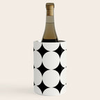 Circular Minimalism - Black & White Wine Chiller Gallery Image 3