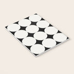 Circular Minimalism - Black & White Notebook Gallery Image 3