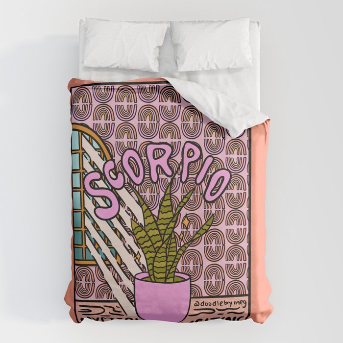 Scorpio Plant Duvet Cover Gallery Image 6
