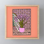 Scorpio Plant Mini Art Print Gallery Image 1