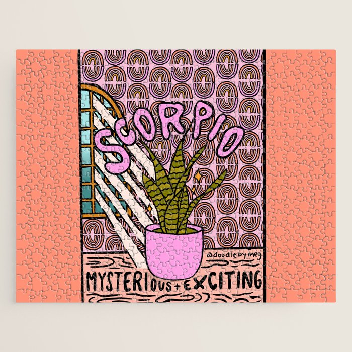 Scorpio Plant Jigsaw Puzzle Gallery Image 1