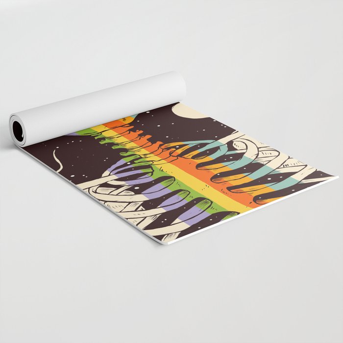 Dark Side of Existence Yoga Mat Gallery Image 2