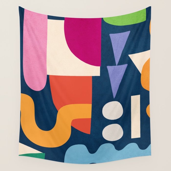 Modern Abstract Art 41 Wall Tapestry Gallery Image 4