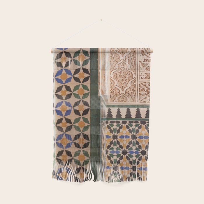 Historical Tiles - Alhambra Granada Spain Wall Hanging Gallery Image 1