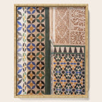 Historical Tiles - Alhambra Granada Spain Serving Tray Gallery Image 1