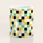 Bold Colorful Checks Pattern - Small XXXIII Coffee Mug Gallery Image 4