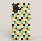 Bold Colorful Checks Pattern - Small XXXIII iPhone Case Gallery Image 1