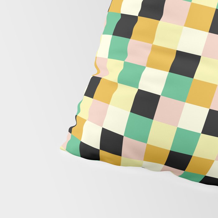 Bold Colorful Checks Pattern - Small XXXIII Pillow Sham Gallery Image 4
