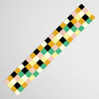 Bold Colorful Checks Pattern - Small XXXIII Table Runner Gallery Image 3