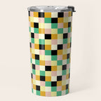 Bold Colorful Checks Pattern - Small XXXIII Travel Mug Gallery Image 2
