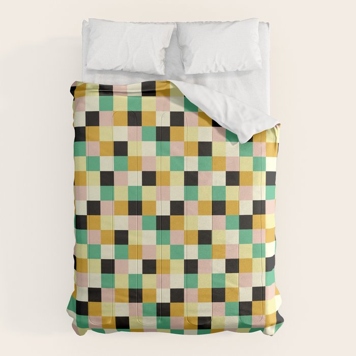 Bold Colorful Checks Pattern - Small XXXIII Comforter Gallery Image 6