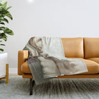 Moose Throw Blanket Gallery Image 1