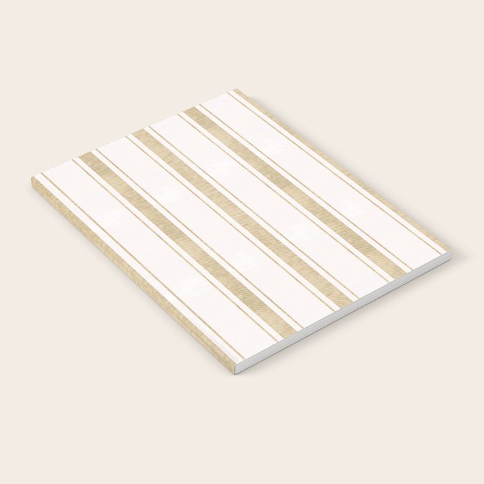 AEGEAN JUTE STRIPE Notebook Gallery Image 1