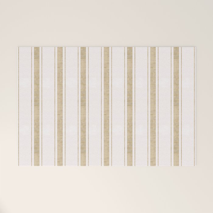 AEGEAN JUTE STRIPE Welcome Mat Gallery Image 1