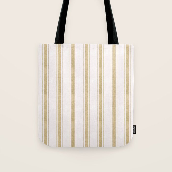 AEGEAN JUTE STRIPE Tote Bag Gallery Image 1