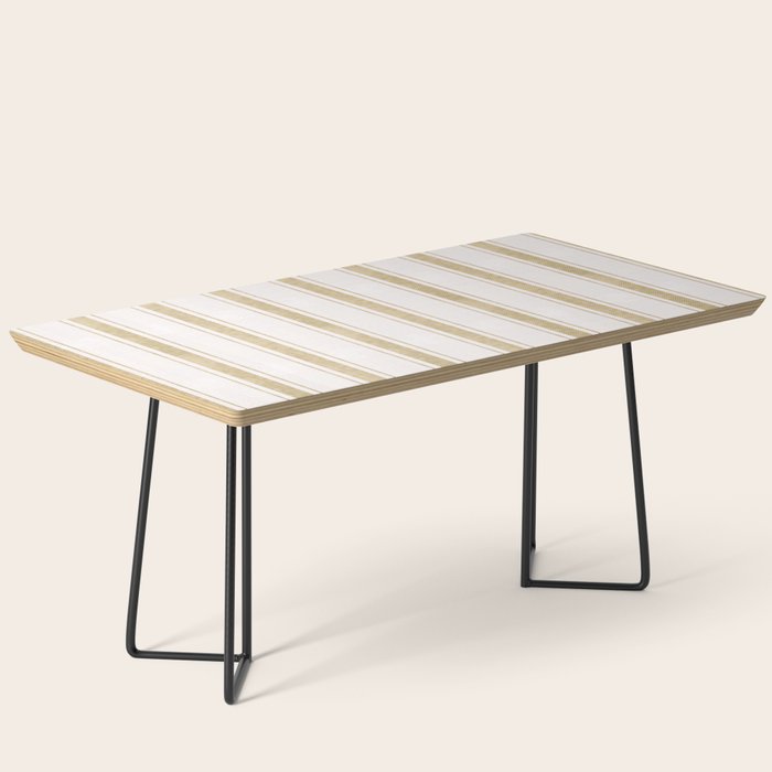 AEGEAN JUTE STRIPE Coffee Table Gallery Image 1