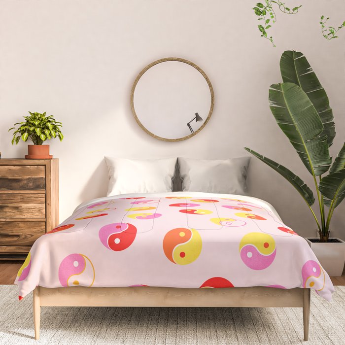 Ying Yang Bright Pattern Comforter Gallery Image 3