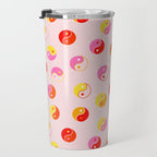 Ying Yang Bright Pattern Travel Mug Gallery Image 3