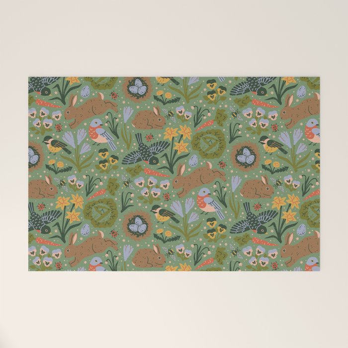 Springtime Welcome Mat Gallery Image 1