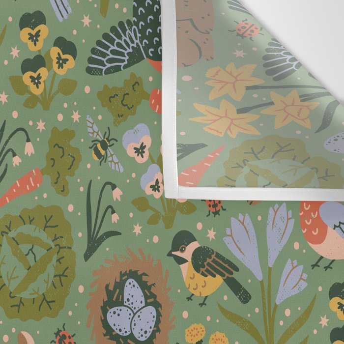 Springtime Wall Tapestry Gallery Image 3