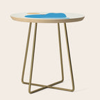 Cat Landscape 118B: Purrfect Campsite B Side Table Gallery Image 1
