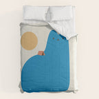 Cat Landscape 118B: Purrfect Campsite B Comforter Gallery Image 6