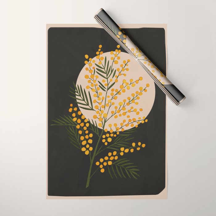 The Mimosa 1 Wrapping Paper Gallery Image 1