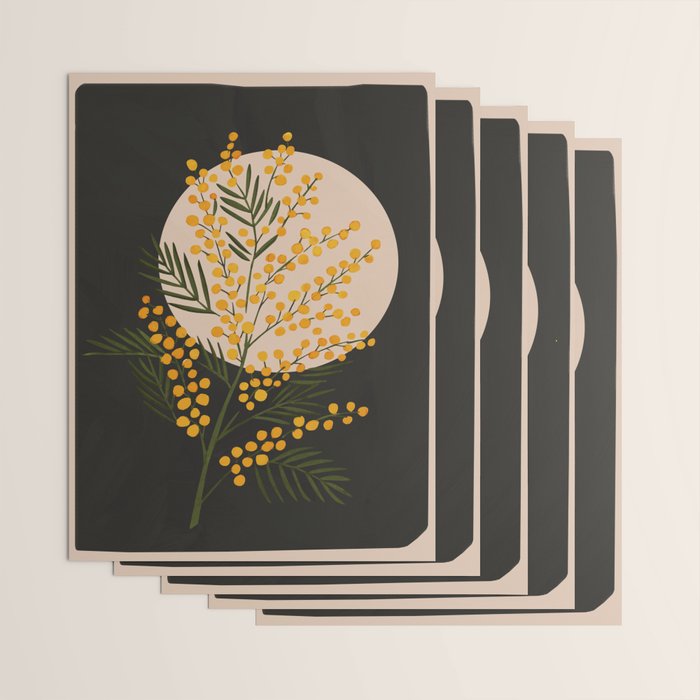 The Mimosa 1 Wrapping Paper Gallery Image 3