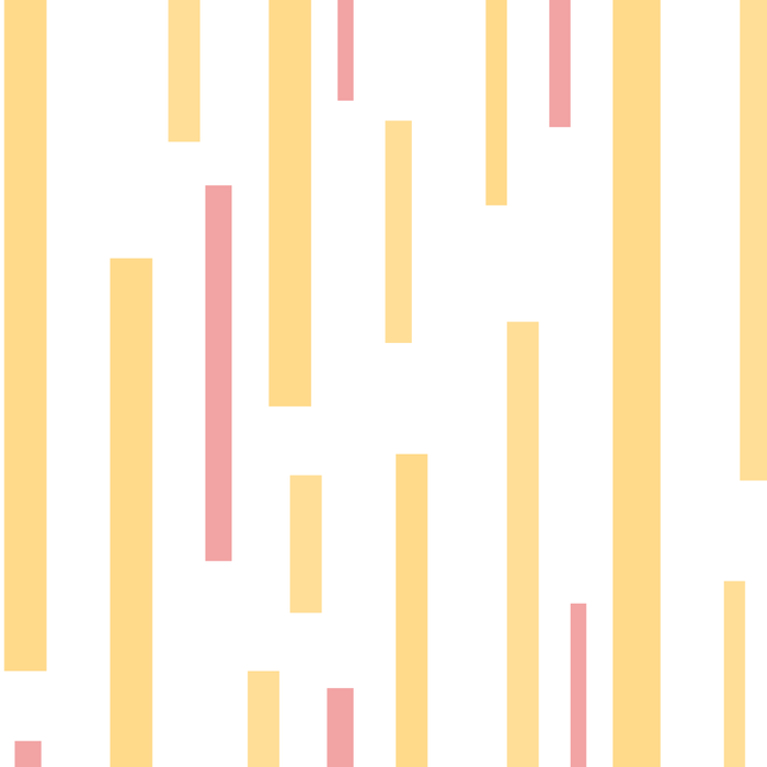 Interrupted Lines Mid-Century Modern Pattern in Mustard Yellow, Bright Pink, and White Coffee Mug Gallery Image 2