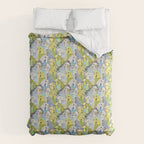 Budgie Parakeets Comforter Gallery Image 6