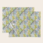 Budgie Parakeets Placemat Gallery Image 1